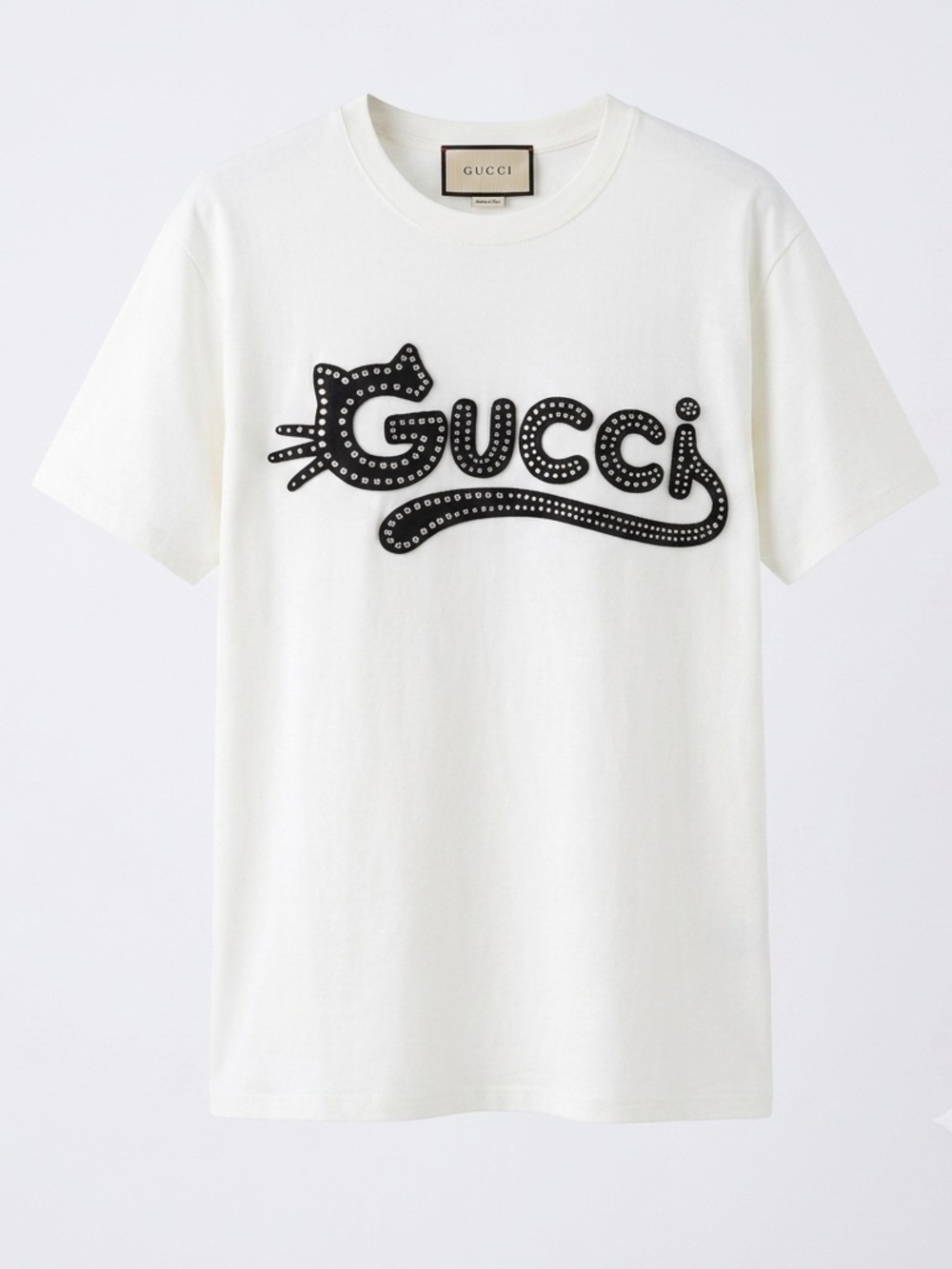 Gucci Appliqué Kitty Cat Tee
